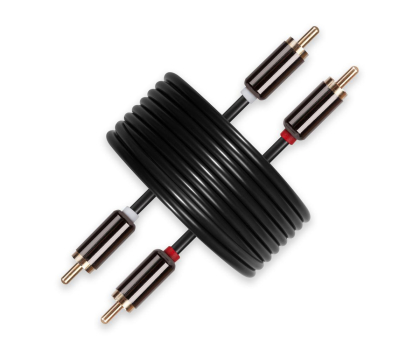 Kabel i złączka KABEL COMPONENT 2x cinch E2RR-30